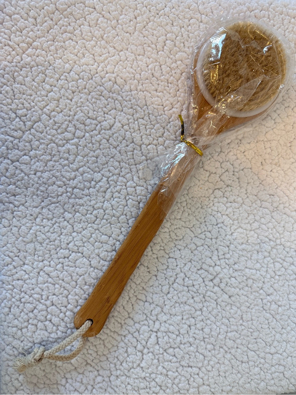 💫10/$25 • Bamboo Long-Handle Body Brush with Natural Bristles